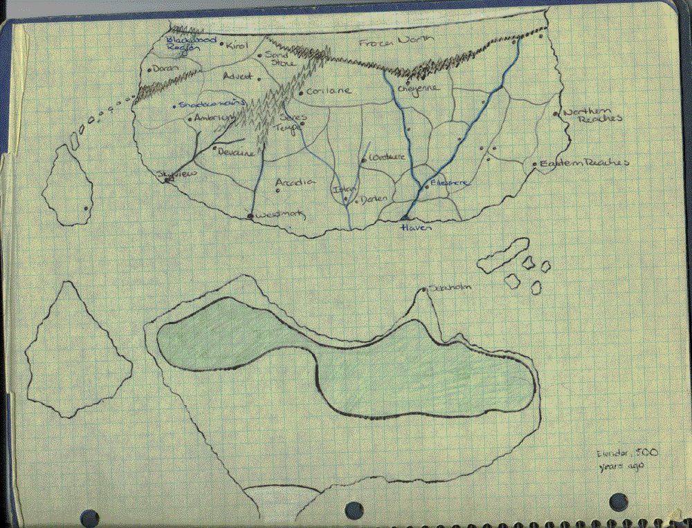 World Map of Elendar